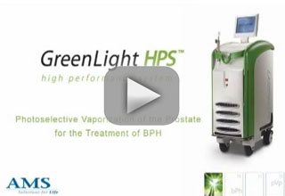 Video Cirugia de próstata con láser verde greenlight
